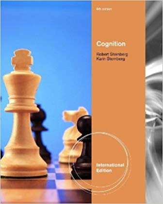 Cognition International Edition 6th Edition by Robert J. Sternberg - Test Bank