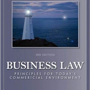 Business Law Principles For Today's Commercial Environment  3rd Edition by David P. Twomey - Test Bank