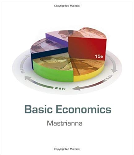 Basic Economics 15th Edition by Frank V. Mastrianna - Test Bank