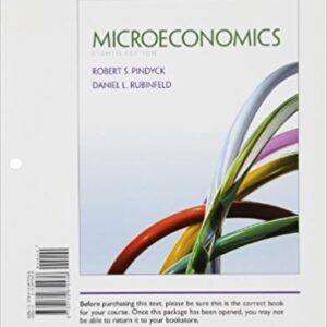 Microeconomics Student Value Edition 8th Edition by Robert Pindyck -Test Bank