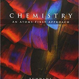 Chemistry An Atoms First Approach 2nd Edition by Steven S. Zumdahl - Test Bank