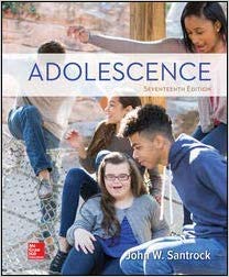 Adolescence 17th Edition John Santrock - Test Bank