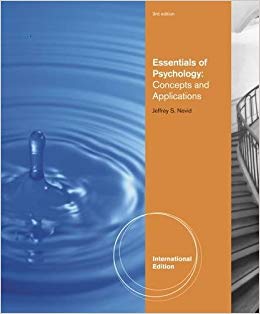Essentials of Psychology Concepts And Applications International Edition 3rd Edition by Jeffrey S. Nevid - Test Bank