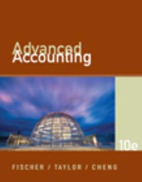 Advanced Accounting 10th Edition By Fischer -Test Bank
