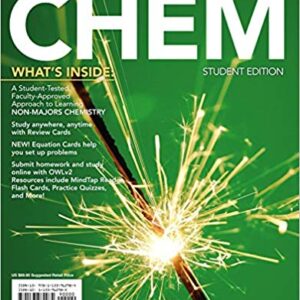 CHEM2 Chemistry in Your World 2nd Edition by Hogg - Test Bank