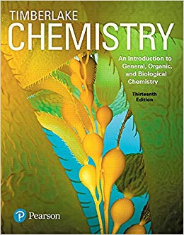 Chemistry An Introduction to General Organic And Biological Chemistry 13 Ed by  Karen C. Timberlake - Test Bank