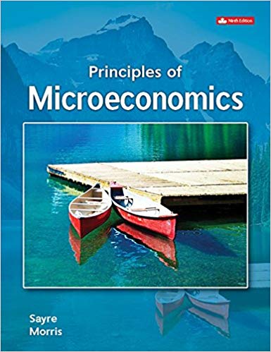 Principles of Microeconomics 9Th Edition by John Sayre - Test Bank