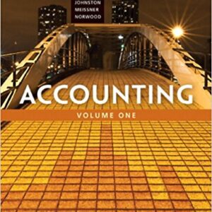 Accounting Volume 1 Canadian 9th Edition By Charles T. Horngren - Test Bank