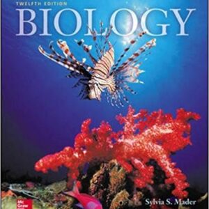 Biology 12th Edition by Sylvia S. Mader -Test Bank