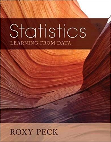Preliminary Edition of Statistics Learning from Data 1st Edition by Roxy Peck - Test Bank