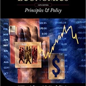 Economics Principles and Policy 12th Edition by William J. Baumol  - Test Bank