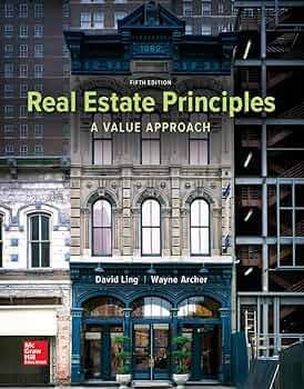 Real Estate Principles A Value Approach 5th Edition - Test Bank
