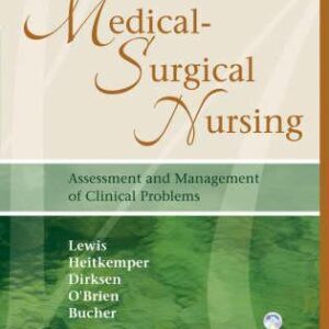 Medical Surgical Nursing Single Volume Assessment and Management of Clinical Problems 7th Edition by Sharon L. Lewis -Test Bank