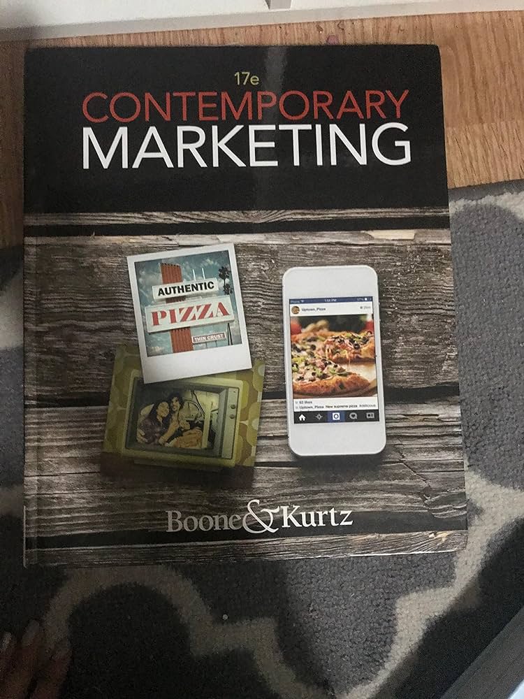 Contemporary Marketing 17th Edition by Louis E. Boone - Test Bank