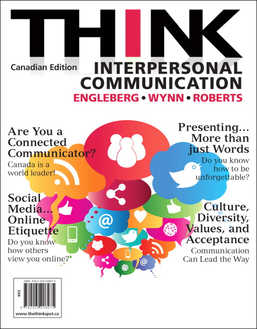 Think Interpersonal Communication 1st Canadian Edition By Wynn - Test Bank