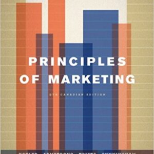 Principles of Marketing 9th Canadian Edition By Kotler - Test Bank