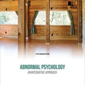 Abnormal Psychology An Integrative Approach 5th Edition by David H. Barlow - Test Bank