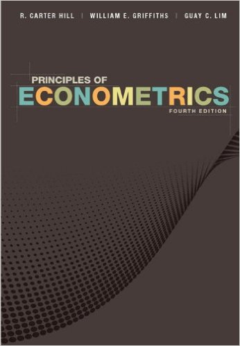 Principles of Econometrics 4th Edition by R. Carter Hill -Test Bank