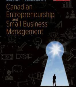 Canadian Entrepreneurship and Small Business Management 10Th Edition By Wesley Balderson - Test Bank
