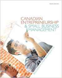 Canadian Entrepreneurship and Small Business 9th Edition - Test Bank