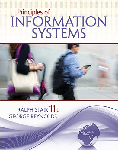 Principles of Information Systems 11th by Ralph Stair -Test Bank