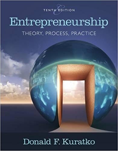 Entrepreneurship Theory Process And Practice 10th Edition by Donald F. Kuratko - Test Bank