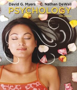 Psychology 12th Edition by David G. Myers - Test Bank