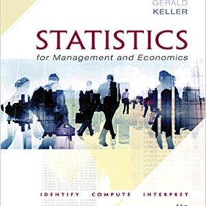 Statistics for Management And Economics 11th Edition By Keller -Test Bank