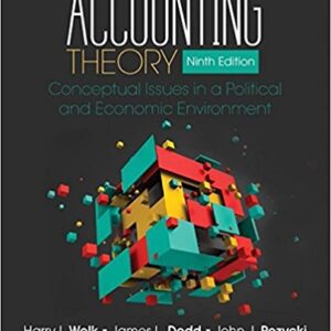 Accounting Theory Conceptual Issues In A Political And Economic Environment 9th Edition Harry I. -James L. - Test Bank