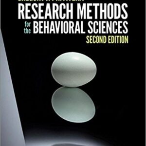 Research Methods For The Behavioral Sciences 2nd Edition by Gregory J. Privitera -Test Bank