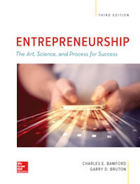 Entrepreneurship The Art Science and Process for Success Charles Bamford 3e - Test Bank