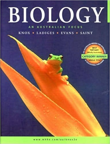 BIOLOGY CONNECT AN AUSTRALIAN FOCUS  5y th Ed B ROBERT KNOX - Test Bank