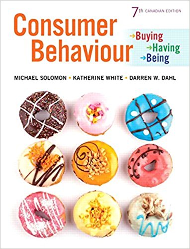 CONSUMER BEHAVIOUR BUYING, HAVING, AND BEING, SEVENTH CANADIAN ED by MICHAEL G - Test Bank