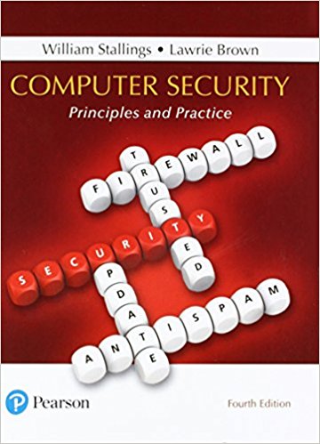 Computer Security Principles and Practice 4th Edition By William Stallings - Test Bank