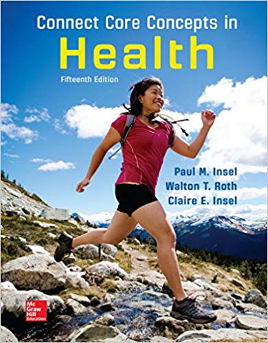 Connect Core Concepts in Health BIG 15Th Edition Bu Paul M. -Test Bank