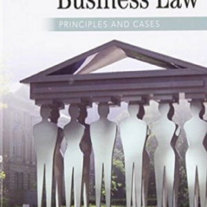 Contemporary Canadian Business Law Principles and Cases 10th Edition John A. Willes - Test Bank