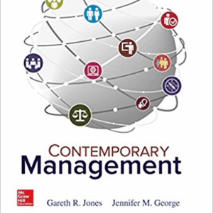 Contemporary Management 10th Edition By Jones - Test Bank