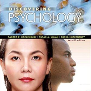 Discovering Psychology 7th Edition by Sandra E. Hockenbury - Test Bank