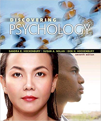Discovering Psychology 7th Edition by Sandra E. Hockenbury - Test Bank