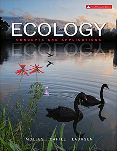 ECOLOGY CONCEPTS AND APPLICATIONS 4TH Ed CANADIAN  By MANUEL MOLLES - TEST BANK