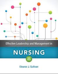 Effective Leadership And Management in Nursing 9th Edition -Test Bank