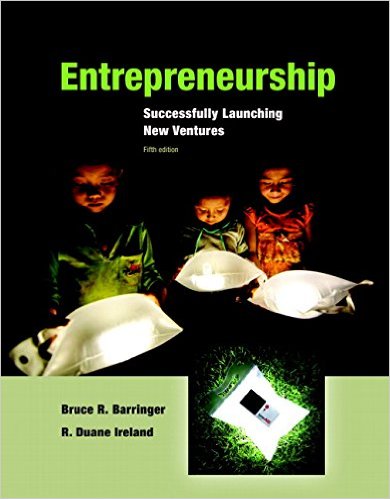 Entrepreneurship Successfully Launching New Ventures 5th Edition by Bruce R. Barringer - Test Bank