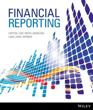 FINANCIAL REPORTING By LOFTUS, LEO - Test Bank
