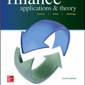 Finance Applications and Theory 4th Edition By Cornett - Test Bank