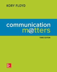 Communication Matters Kory Floyd 3e - Test Bank