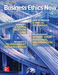 Business Ethics Now Andrew Ghillyer 5e - Test Bank