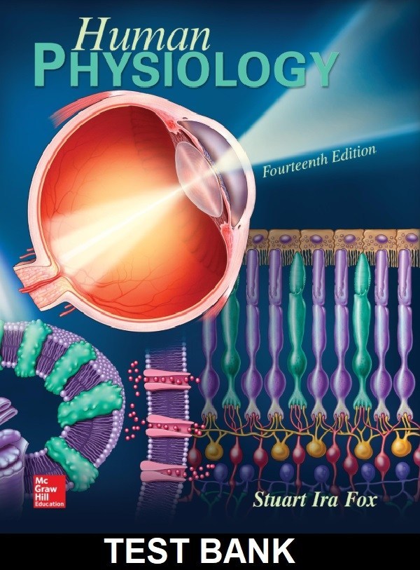 Human Physiology 14th Edition By Fox - Test Bank