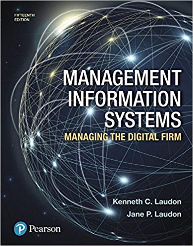 Management Information Systems Managing the Digital Firm 15th Edition  By Kenneth C. Laudon - Test Bank
