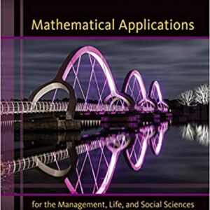 Mathematical Applications For The Management Life And Social Sciences 11th Edition by Harshbarger - Test Bank