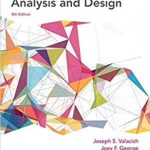 Modern Systems Analysis and Design 8th Edition Valacich - Test Bank